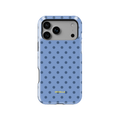 Blue Polka Dot Phone Case - Denim Dots
